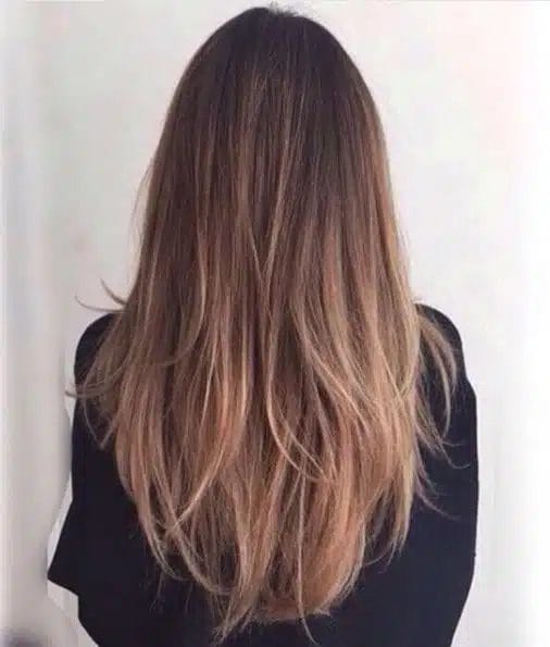 sombre balayage hair