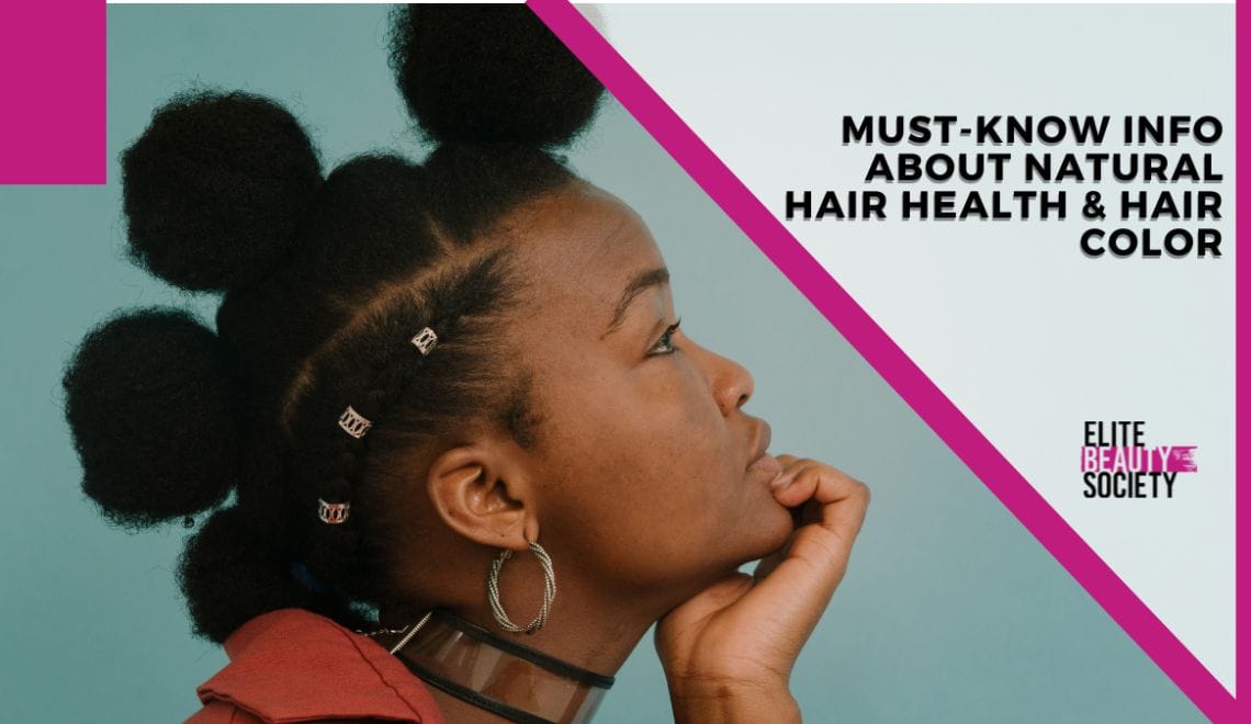 A client shows off her natural hair she's worked on with her stylist who showed her how to master natural hair health.