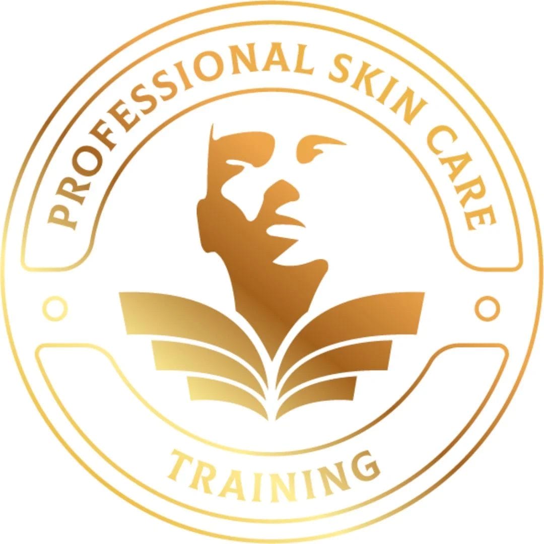 Pro Skincare Training Logo - Gold