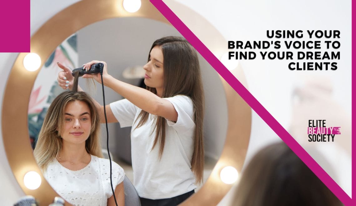 A cosmetologist talks through her branding strategy with her dream client.