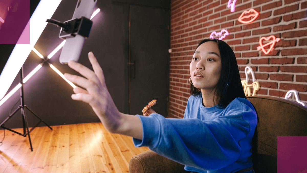 A beauty pro stocks up on content before the TikTok ban takes effect.
