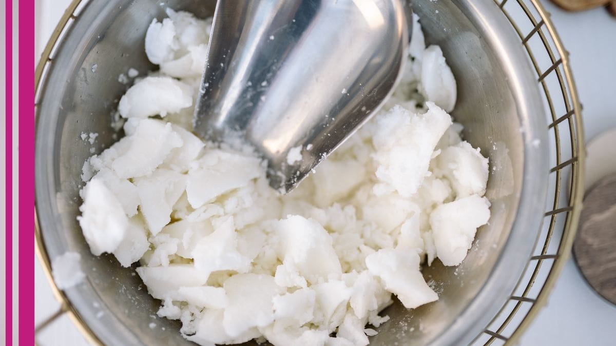 A nail tech melts a bucket of wax for her client's upcoming paraffin pedicure.