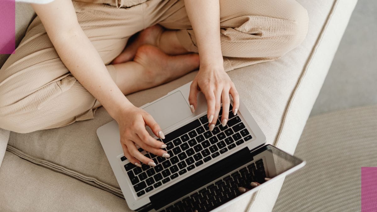 A hair stylist searches seo tips for small businesses to help her small shop show up better.
