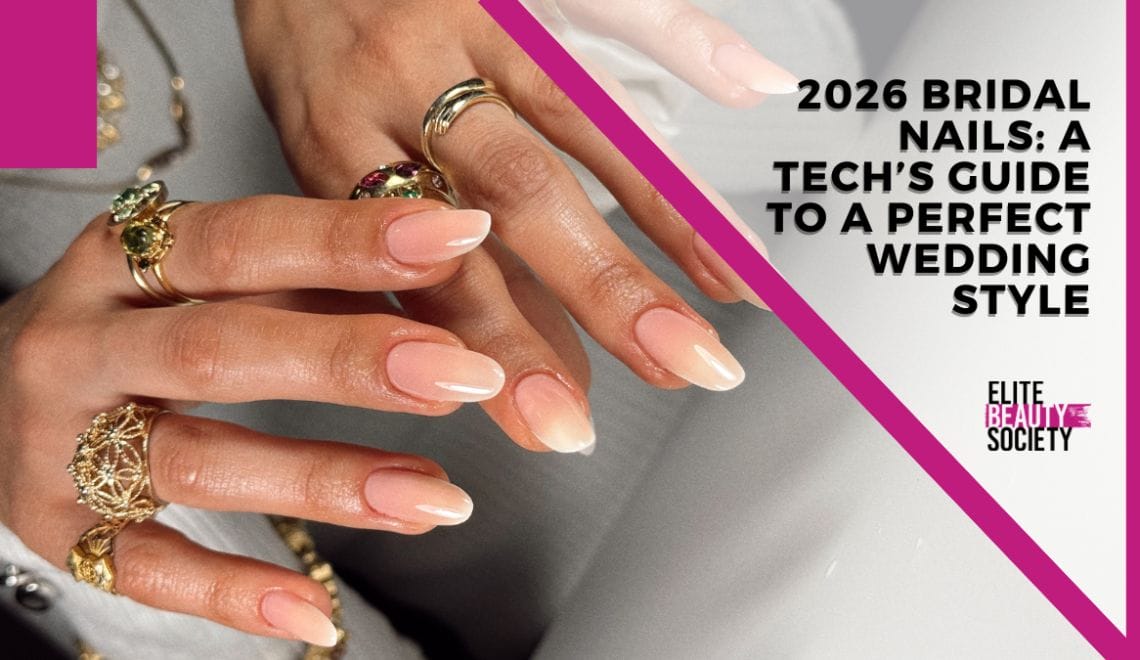 A bride shows off her 2026 bridal nails and the trending look she's choosing for her wedding.