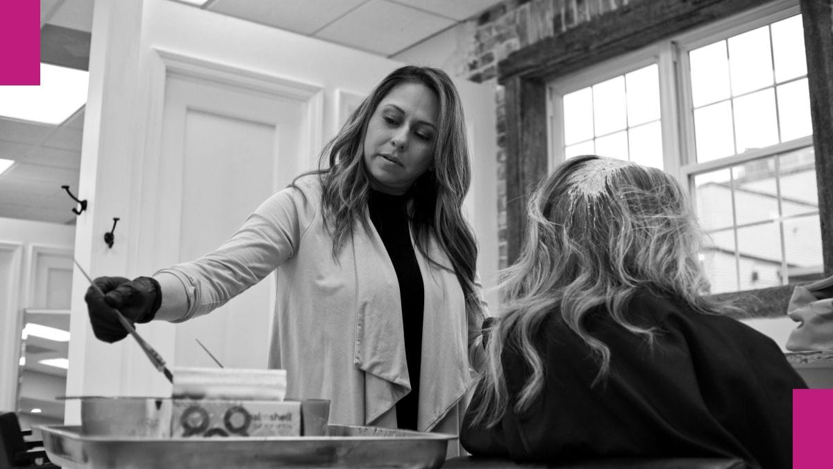 Beauty professional offers special pricing on hair treatments to attract more clients