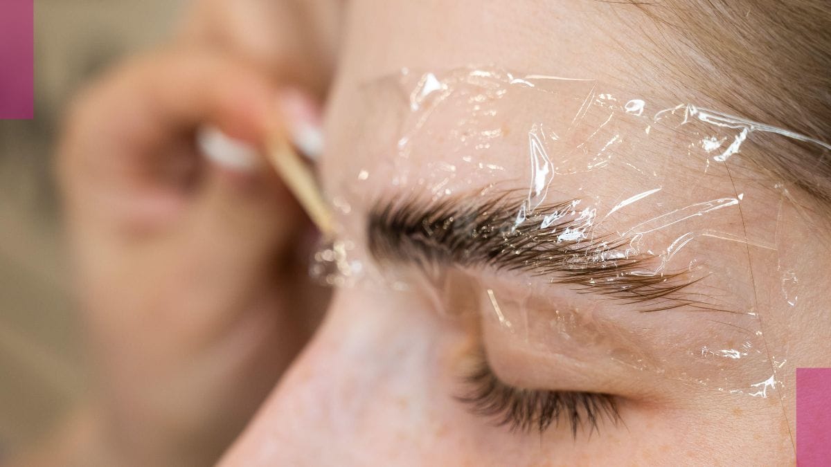 A client gets her brows laminated at her fave salon –&nbsp;her new, go-to cost-effective beauty treatment she loves.
